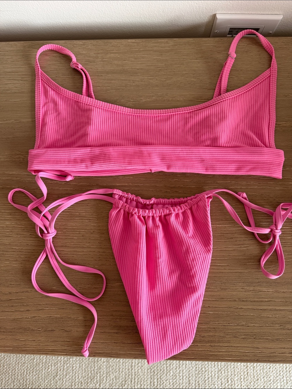 Frankie’s Bikinis Tia bottom & Gavin top in Cherub